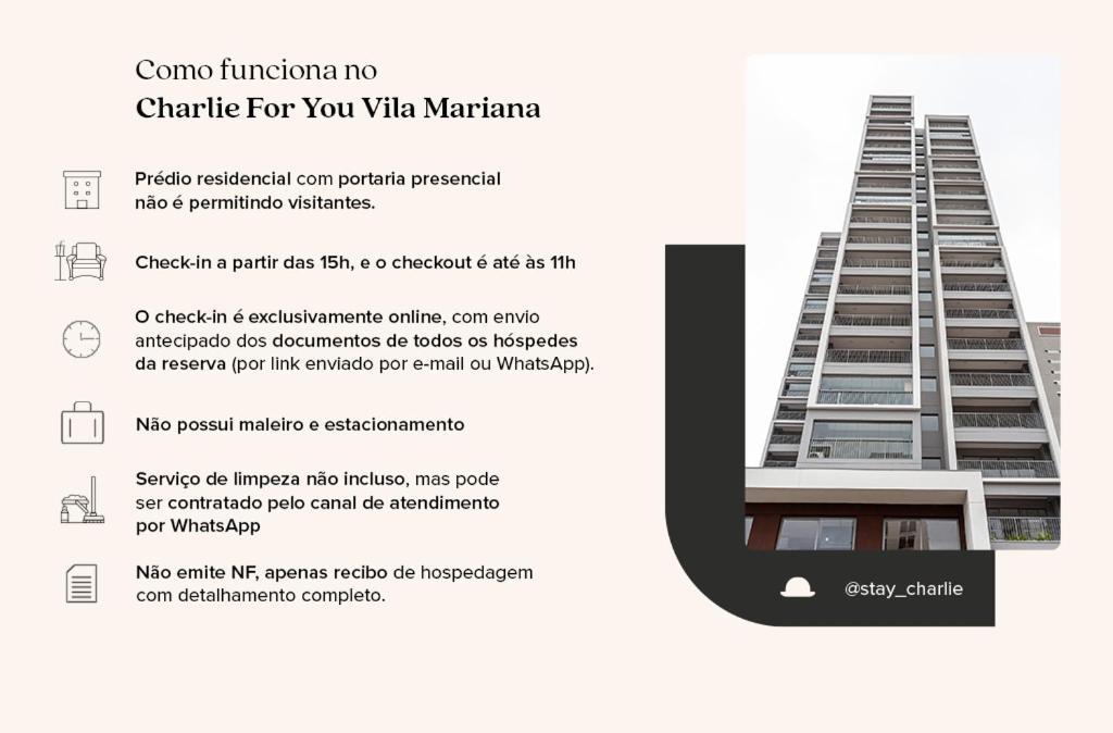 Charlie For You Vila Mariana Сао Паоло Екстериор снимка